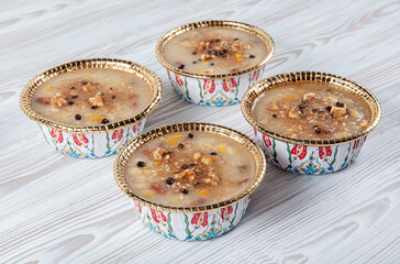 Traditional Turkish dessert called 