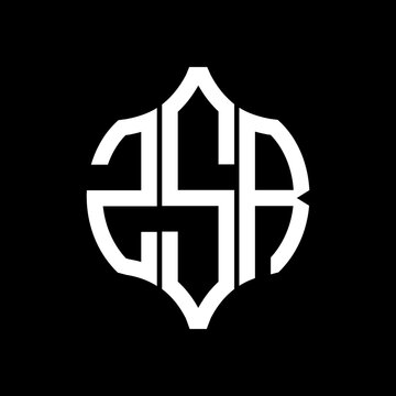 ZSR letter logo. ZSR best black background vector image. ZSR Monogram logo design for entrepreneur and business.
