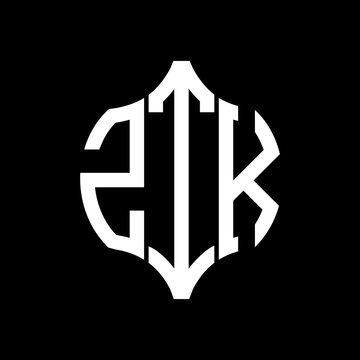 ZTK letter logo. ZTK best black background vector image. ZTK Monogram logo design for entrepreneur and business.
