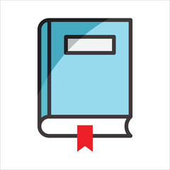 book icon vector design template