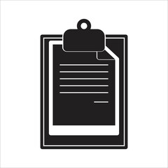 clipboard icon vector design template