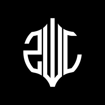 ZWL letter logo. ZWL best black background vector image. ZWL Monogram logo design for entrepreneur and business.

