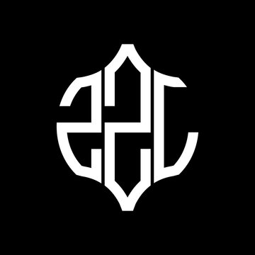 ZZL letter logo. ZZL best black background vector image. ZZL Monogram logo design for entrepreneur and business.
