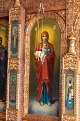 Fototapeta premium Valaam Icon of the Mother of God