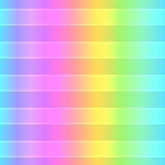 Glossy holographic striped pattern