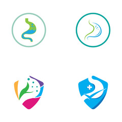 stomach care icon designs