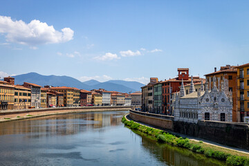 Fototapeta premium arno river