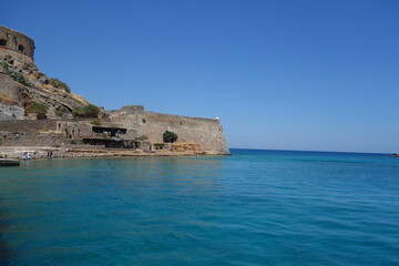 la crête, ile de Spinalonga