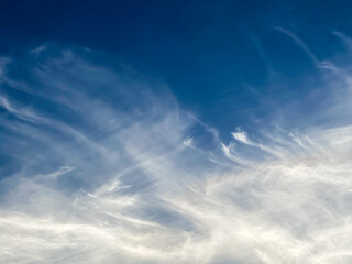 Obraz premium blue sky with clouds