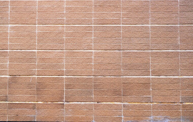 Brown Brick walls in Horizontal architecture