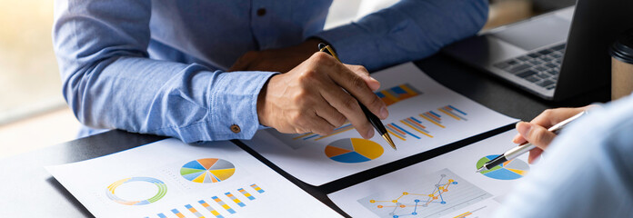 Business People meeting Planning Strategy Analysis Concept, Business people are meeting for...