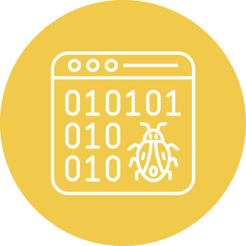 Hack Code Line Two Color Icon