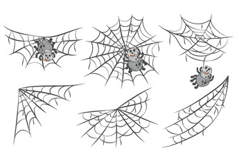 Spider Web Clipart Illustration