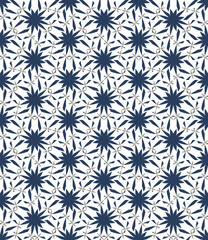 Abstract geometric pattern. A seamless background, vintage texture