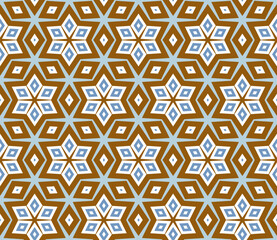 Abstract geometric pattern. A seamless background, vintage texture