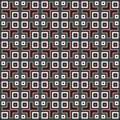 Abstract geometric pattern. A seamless background, vintage texture