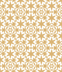 Abstract geometric pattern. A seamless background, vintage texture