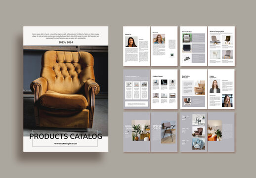 Products Catalog Layout