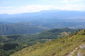view from the mountain