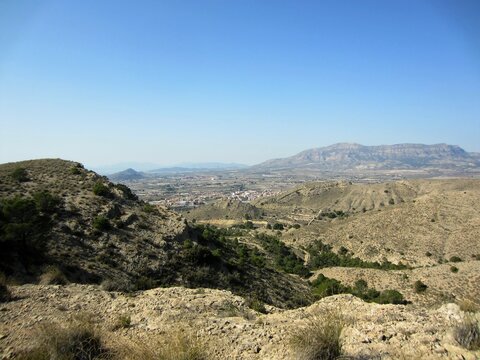 mountains of Agost Alicante Spain