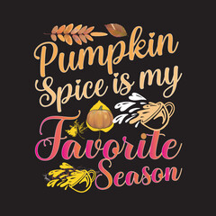 Fall Autumn funny t-shirt Design