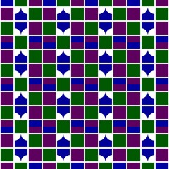 Multicolor mosaic like seamless background..Mosaic color texture for additional graphic design. Colorful, repeating background, with a delicate regular shape.Colorful texture with square shapes.