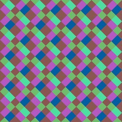 Multicolor mosaic like seamless background..Mosaic color texture for additional graphic design. Colorful, repeating background, with a delicate regular shape.Colorful texture with square shapes.