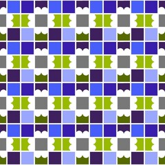 Multicolor mosaic like seamless background..Mosaic color texture for additional graphic design. Colorful, repeating background, with a delicate regular shape.Colorful texture with square shapes.