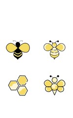 set of bees