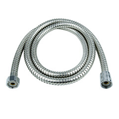 Plumbing hose on a white background