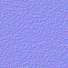 Normal map of sherpa seamless pattern with fur texture. Bump mapping of sheepskin. 3d shader of cozy warm plaid. Fleece, velvet or flannel blanket. Faux animal wool swatch © Kusandra
