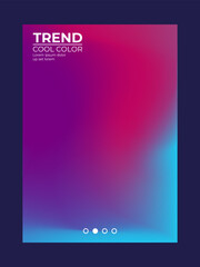 Naklejka na ściany i meble Abstract gradient fluid background. Set of modern poster background for business. Modern color in fluid form. Vector illustration minimalistic style concept