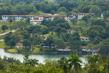 Fototapeta na wymiar View of Las Terrazas in Pinar del Rio Province, Cuba