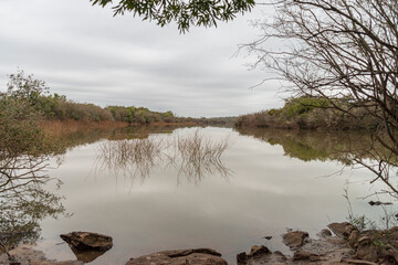 Paisaje calma para meditar