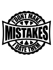 Date Mistakes Zitat Logo 