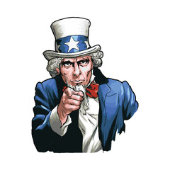 Uncle Sam | Farmhouse | EPS10