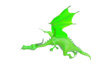 strawberry dragon is just flying by