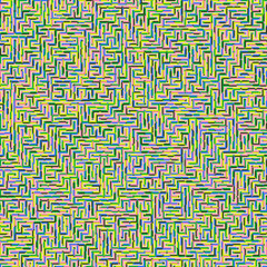 Color Rhombus tile tessellation pattern illustration