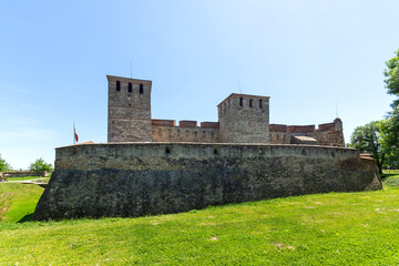 Fototapeta na wymiar Baba Vida Fortress in town of Vidin, Bulgaria