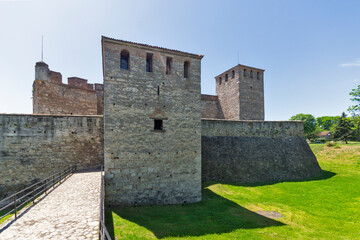 Fototapeta na wymiar Baba Vida Fortress in town of Vidin, Bulgaria