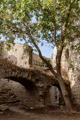 Fototapeta na wymiar Parga Preveza Thesprotia Greece Epirus Ali Pasha castle