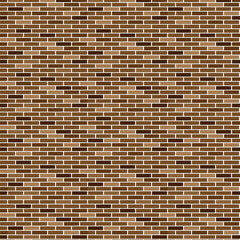 Brick wall. Vector illustration seamless pattern