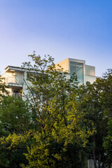 Modern block of flats