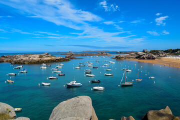 Fototapeta premium boats in the harbor