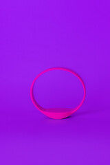 Pink silicone bracelet - an electronic key for a locker in the gym, fitness room, swimming pool