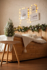 christmas table setting