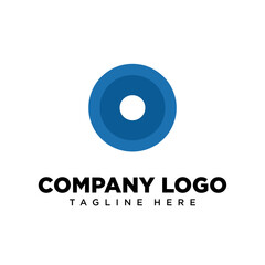 Logo design letter O, suitable for company, community, personal logos, brand logos