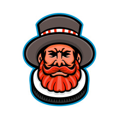 Beefeater or Yeoman Head Mascot
