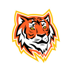 Bengal Tiger Head Mascot