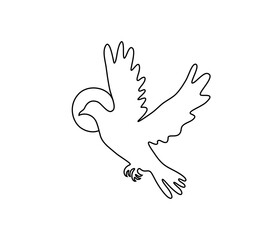 Dove Bird Silhouettes, art vector design